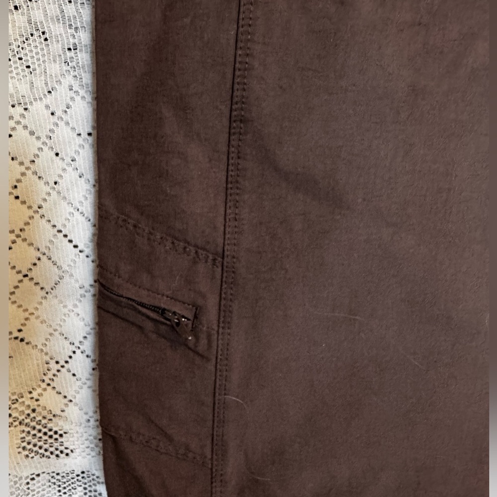 Women’s Title Nine Chocolate Brown Athletic Pants - 12 - Picture 4 of 8